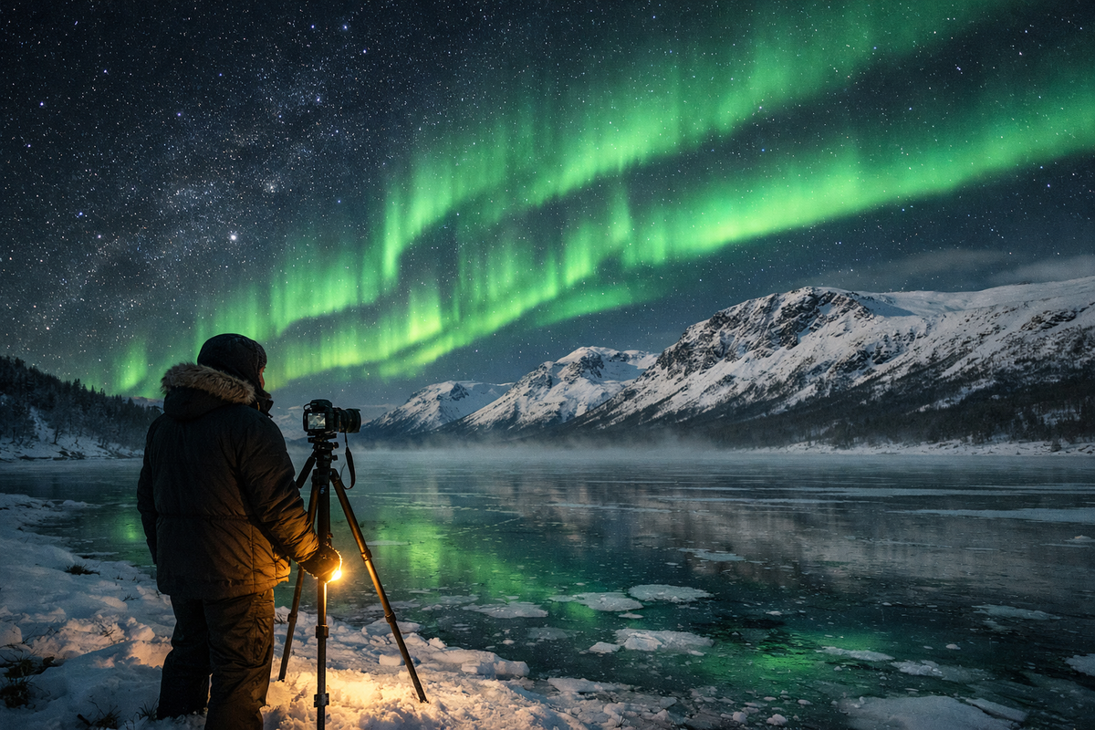 Abisko how to see Aurora