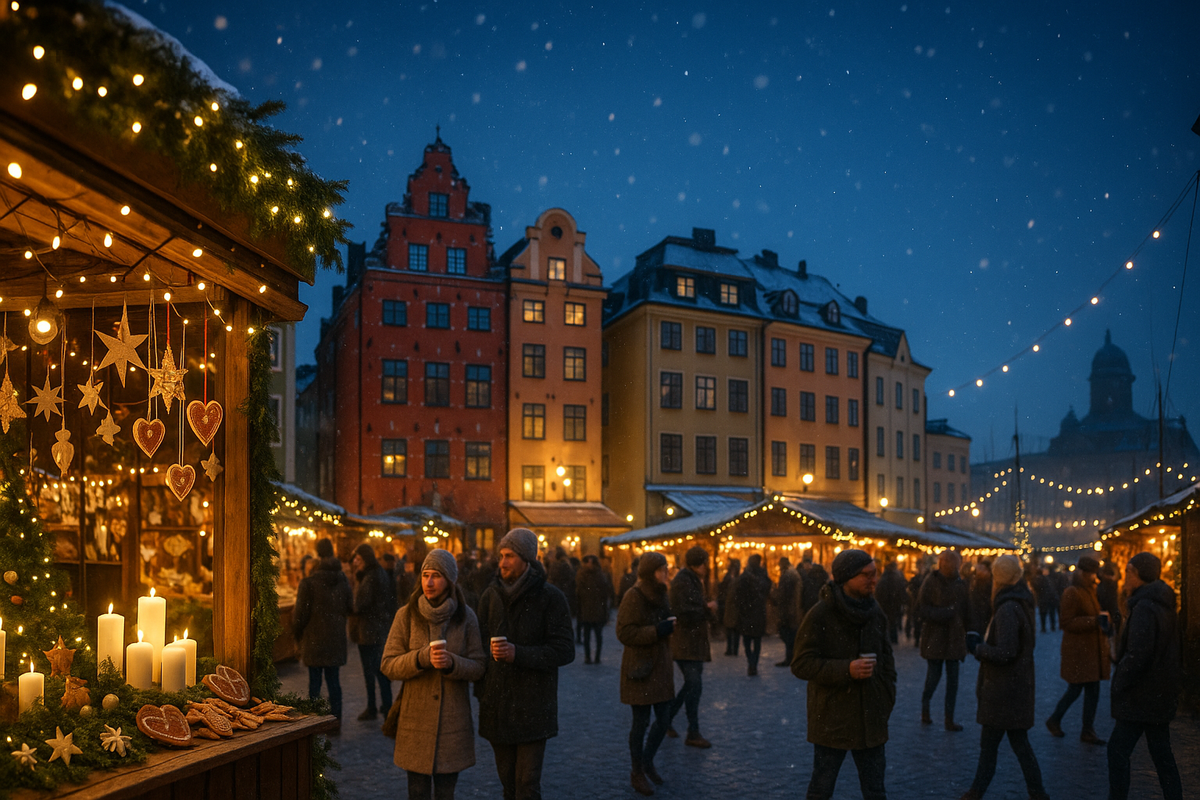 Christmas markets in Scandinavia