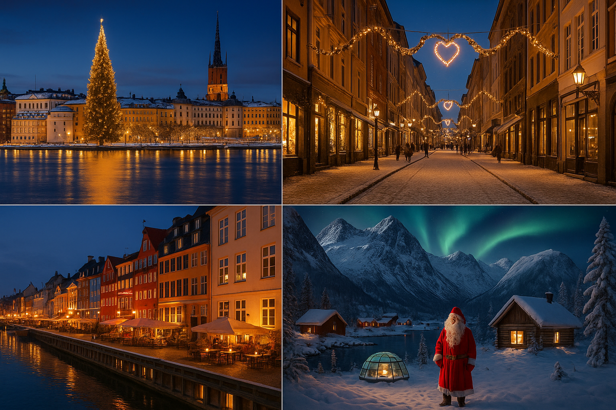 City vs nature what holidays look like in different countries