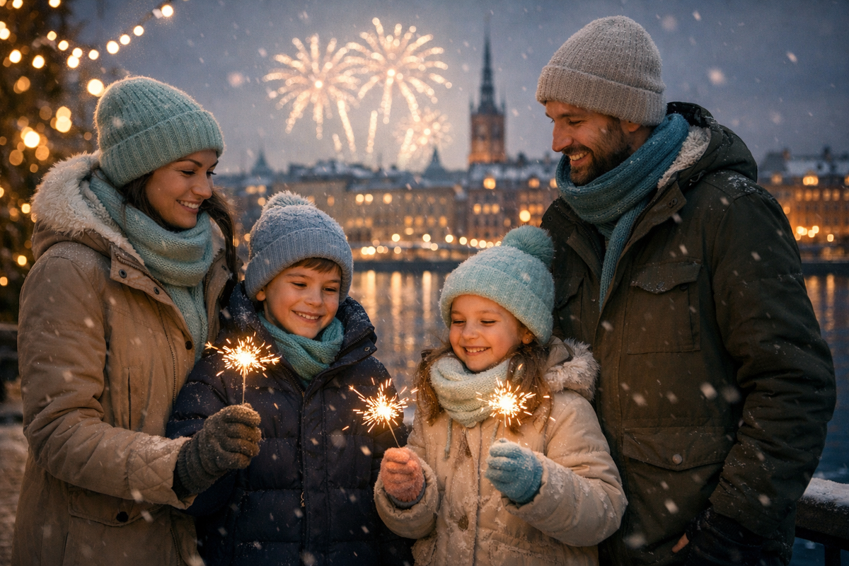 Family New Year in Sweden Activities for Children and Where to Go as a Family