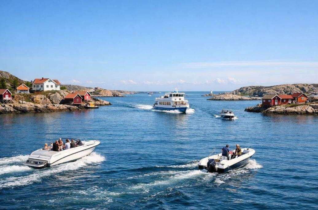 Gothenburg archipelago boats