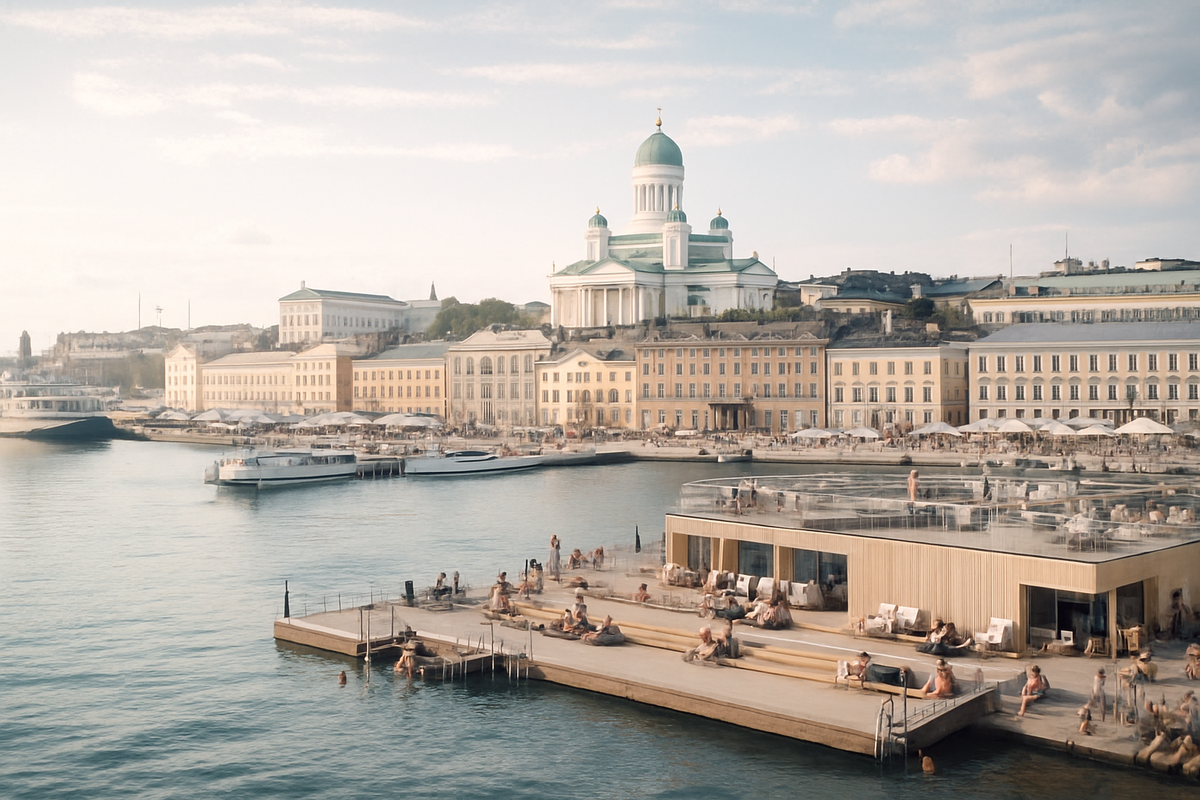 Helsinki — Minimalism, Sea, and Sauna