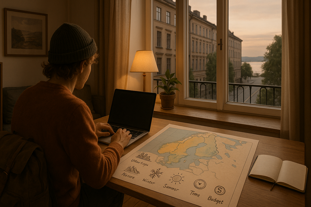 How to choose which country to start your journey in Scandinavia from