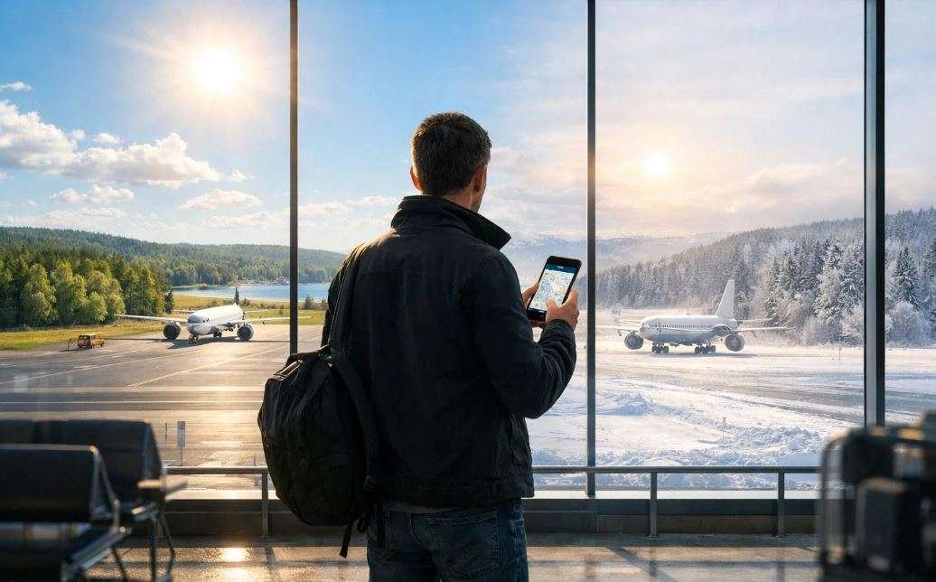 How to plan a flight to Sweden based on season and travel goals