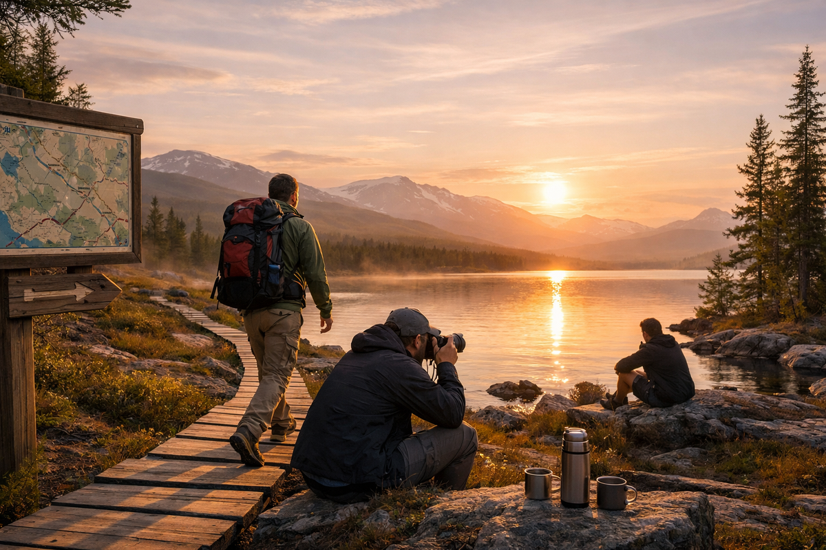 Polar Day What to Do in the Arctic Summer
