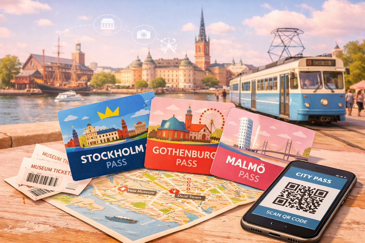 Popular City Passes in Sweden
