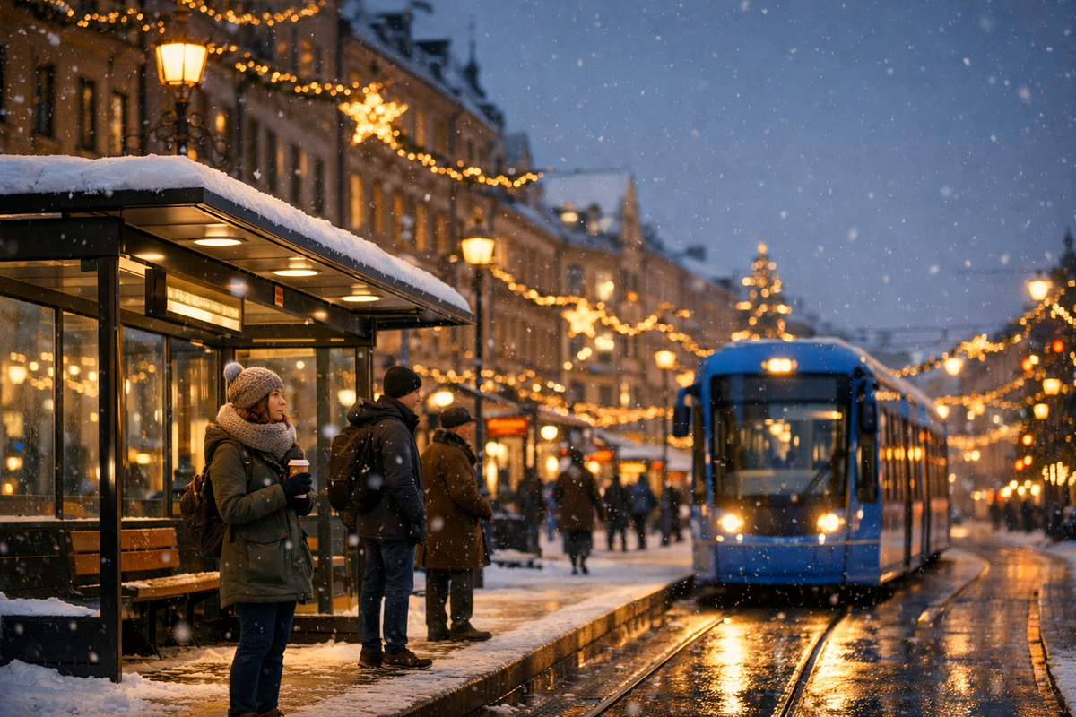 Public Transport During Christmas and New Year Schedules, Tickets, and Tips