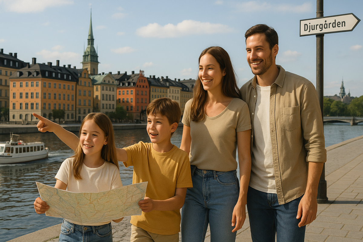 Stockholm med barn museer, öar och Astrid Lindgrens sagor