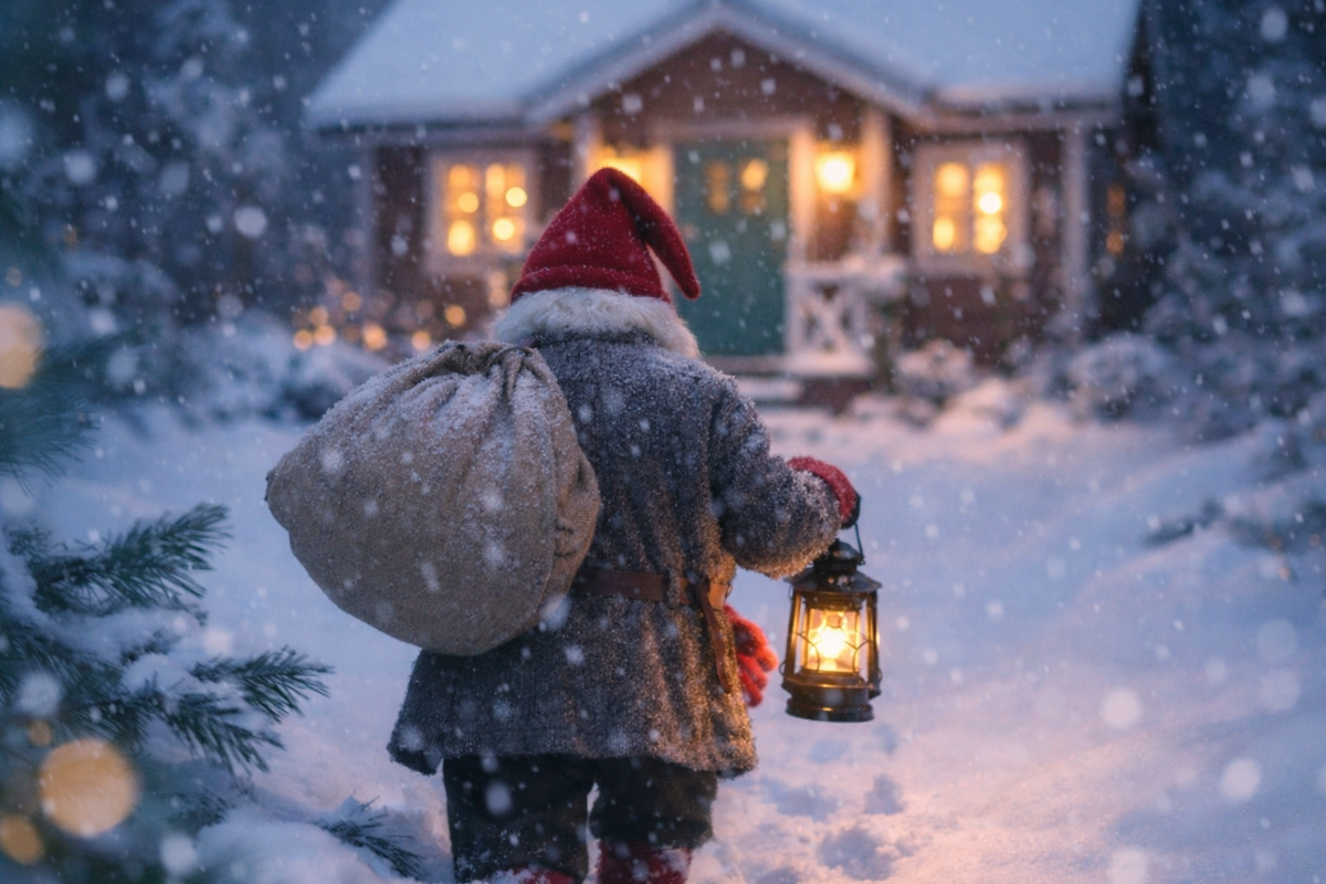 The Swedish Santa – Jultomten Who He Is, How He Comes, and What He Brings to Children