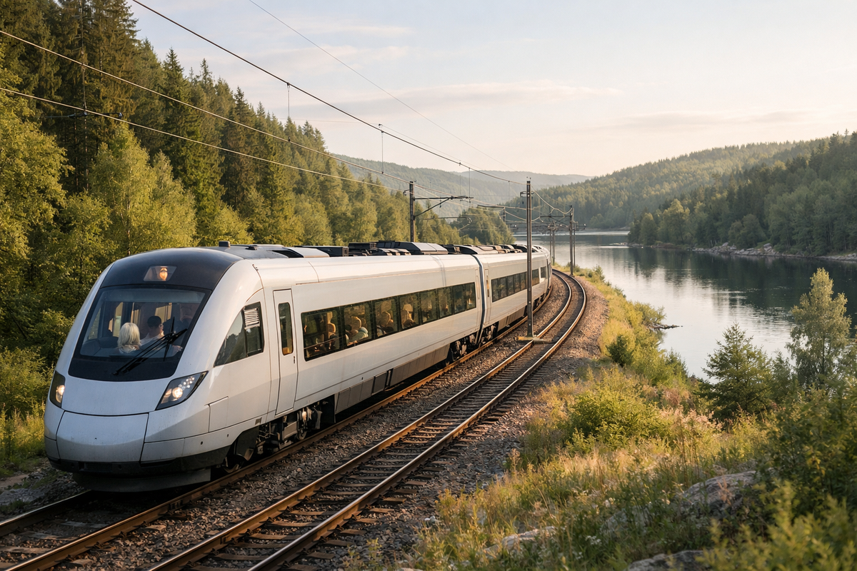Traveling to Sweden by Train — Comfort and Scenic Views