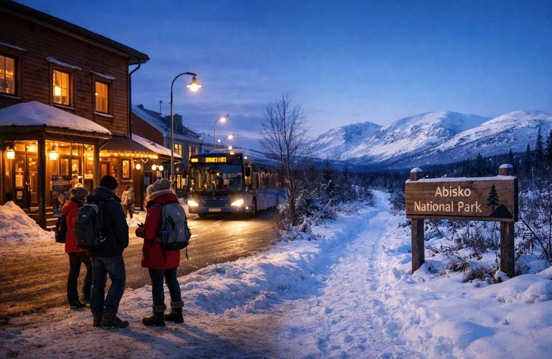 Where to base yourself Kiruna or Abisko