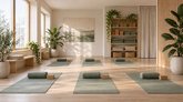 En trevlig yogastudio